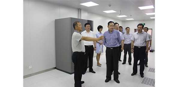 2016年6月17日，煙臺市政協(xié)副主席張行如到棲霞德豐調(diào)研指導(dǎo)工作